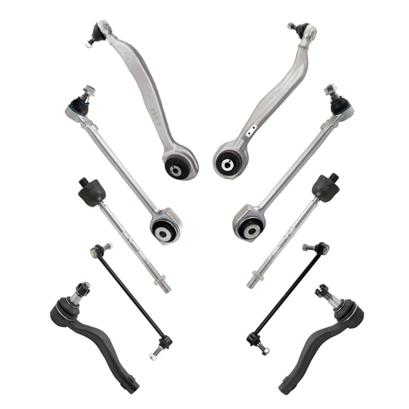 TRQ Front Control Arm Ball Joint Sway Bar Link Tie Rod Suspension Kit 10pc PSA71508 Fits select: 2013-2014 MERCEDES-BENZ E 350 4MATIC, 2012-2014 MERCEDES-BENZ C