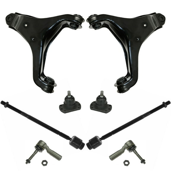 TRQ Front Control Arm Ball Joint Tie Rod End Steering Suspension Kit Set 8pc PSA65176 Fits select: 1998-2001 CHEVROLET LUMINA, 1998-1999 CHEVROLET MONTE CARLO