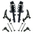 thumbnail image 1 of TRQ Front Control Arm Ball Joint Tie Rod Sway Link Loaded Strut Suspension Kit PSA31174, 1 of 9