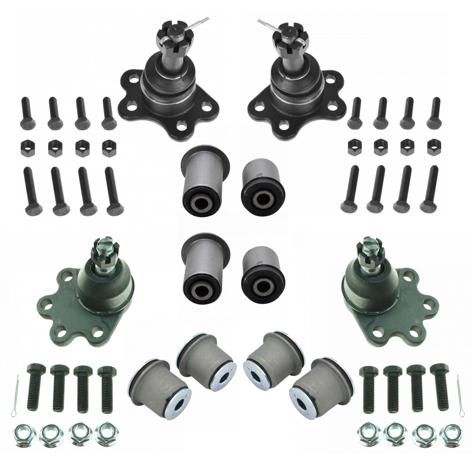 TRQ Front Control Arm Bushing Ball Joint Kit for 8895 Chevy GMC 4WD