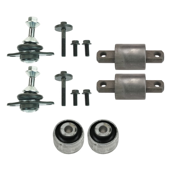 TRQ Front Control Arm Bushing Ball Joint Kit for 6pc Set for Volvo V70 XC70 PSA50208