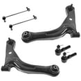 thumbnail image 1 of TRQ Front Control Arm Outer Tie Rod Sway Bar End Link 6 pc Kit for Ford Mercury PSA58851, 1 of 9