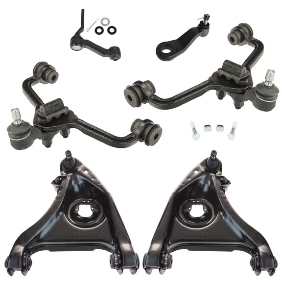 TRQ Front Control Arms Ball Joints Idler Arm Pitman Arm for Ford Lincoln Mercury PSA81016 Fits select: 1995-2002 MERCURY GRAND MARQUIS, 1995-2002 FORD CROWN VICTORIA