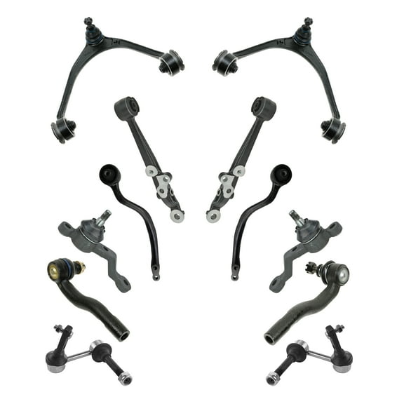 TRQ Front Control Arms Ball Joints Tie Rods Links Fits 98-99 Lexus GS300 GS400 PSA71475