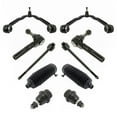 thumbnail image 1 of TRQ Front Control Arms Ball Joints Tie Rods & Steering Rack Boots Kit for GM Van PSA60118 Fits select: 2003-2005 CHEVROLET EXPRESS G2500, 2003-2014 CHEVROLET EXPRESS G1500, 1 of 7