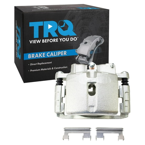 TRQ Front Disc Brake Caliper Compatible with Chevy Silverado 1500