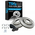 thumbnail image 1 of TRQ Front Disc Brake Rotor & Metallic Brake Pad Kit Set Fits Select 2002 Kia Optima / 2003 Hyundai Sonata, 1 of 6