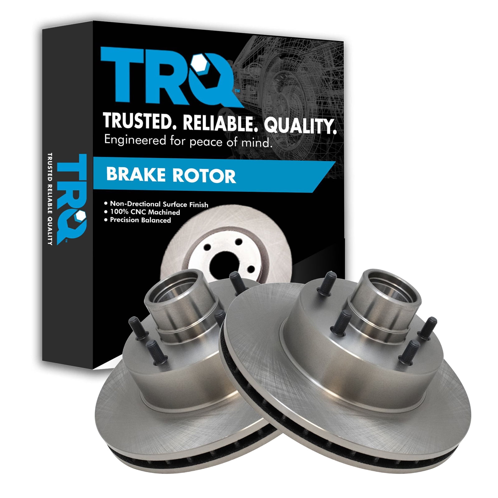 Front Disc Brake Rotor Pair For Chevy GMC Cadillac 4WD Pickup – AM Autoparts
