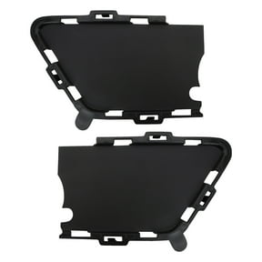 TRQ Front Driver & Passenger Side Fog Light Hole Cover Set,Fog Light Cover Set Fits 2016-2018 BMW 320i 328d 328d xDrive 2016 328i 328i xDrive 340i BM1038166 BM1039166
