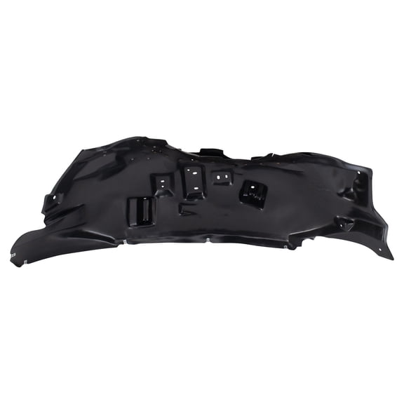 TRQ Front Driver Side Inner Fender Liner Black Fits 2015-16 Ford F150 V6 2.7L V6 3.5L Gas Engine 2018-20 Ford F150 Lariat V6 2.7L V6 3.0L V6 3.5L Limited V6 3.5L Platinum V6 3.0L V6 3.5L