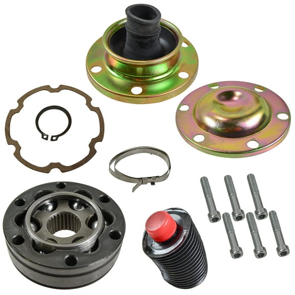TRQ Front Driveshaft Rear CV Joint Rebuild Kit for Jeep Liberty CRA92741 Fits select: 1999-2006 JEEP GRAND CHEROKEE