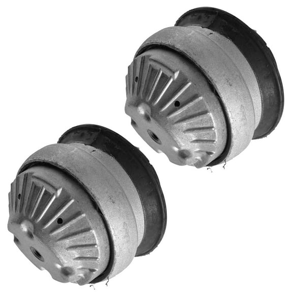 TRQ Front Engine Motor Mount Pair Set for Mercedes Benz CL/CLK/S/SLK Class MTA32787