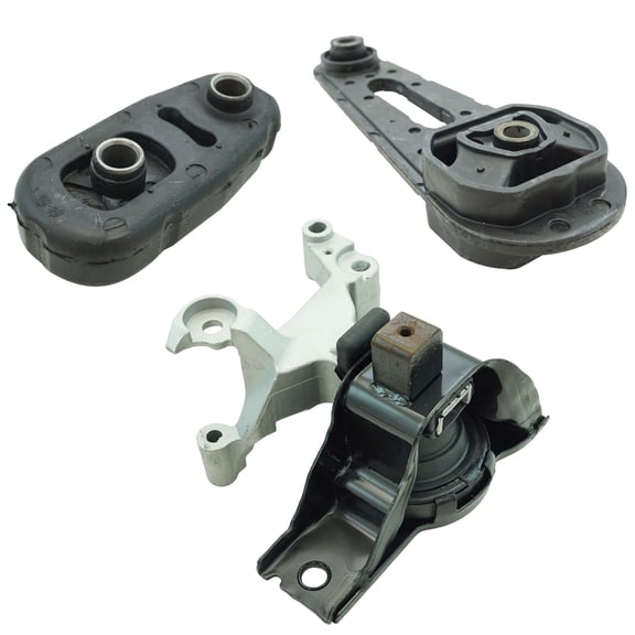 TRQ Front and Rear Engine Mount Set Fits 2007-2012 Nissan Sentra