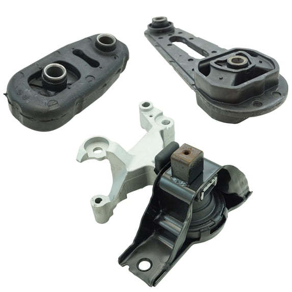 TRQ Front and Rear Engine Mount Set Fits 2007-2012 Nissan Sentra