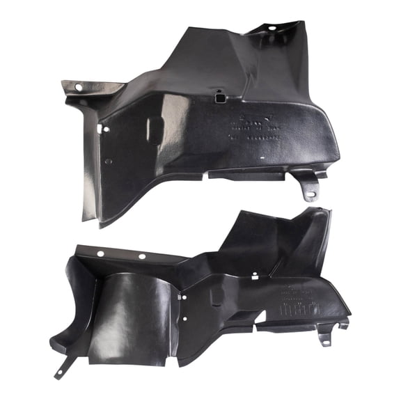 TRQ Front Fender Splash Shield Driver & Passenger Side GM1250132 GM1251132 Fits 2006-2011 Chevrolet HHR