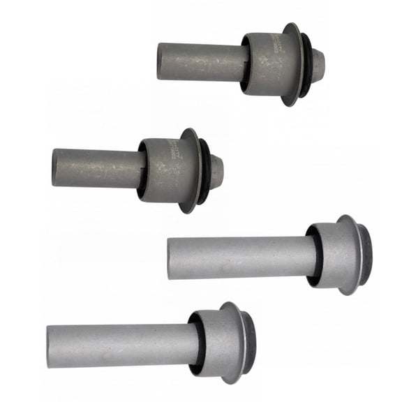 TRQ Front Forward Rearward Subframe Bushing Driver Passenger Kit 4pc Set for Rogue Fits select: 2008-2018 NISSAN ROGUE, 2014-2015 NISSAN ROGUE SELECT