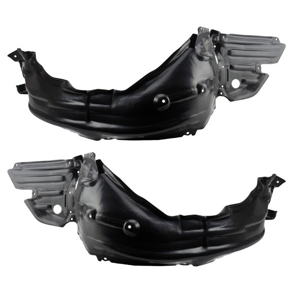 TRQ Front Inner Fender Liner Set Fits Select 2016 Lexus IS200t 2014-2015 IS250 IS300 2014-2016 IS350 LX1248126 LX1249126