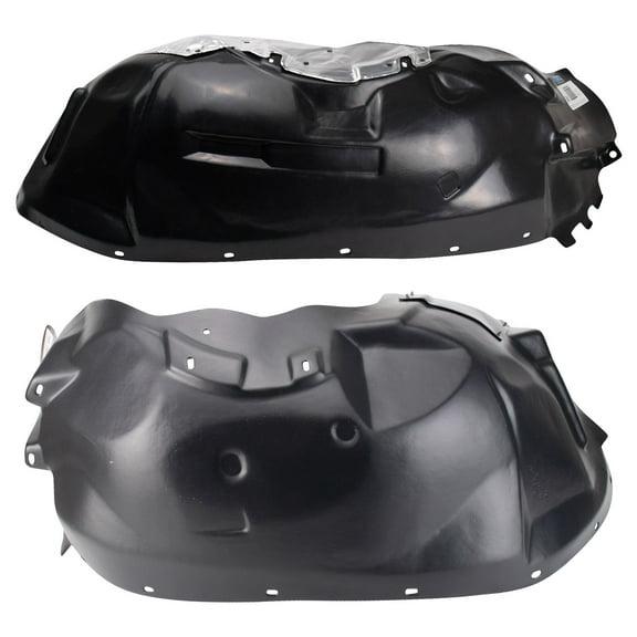 TRQ Front Inner Fender Liner Set Fits 1997-2004 Dodge Dakota 1998-2003 Durango BDA14906