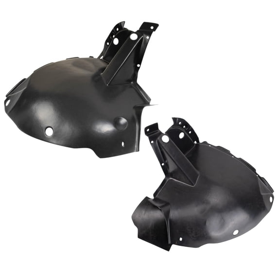 TRQ Front Inner Fender Liner Set Fits 2003-2007 Cadillac CTS