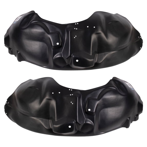TRQ Front Inner Fender Liner Set Fits 2009-2014 Ford F-150 BDA14678