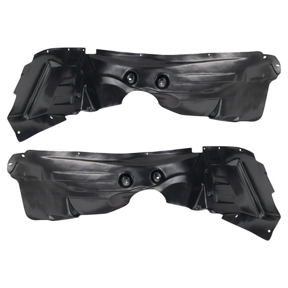 TRQ Front Inner Fender Liner Set Fits Select 2009-2020 Dodge Journey CH1248141 CH1249141