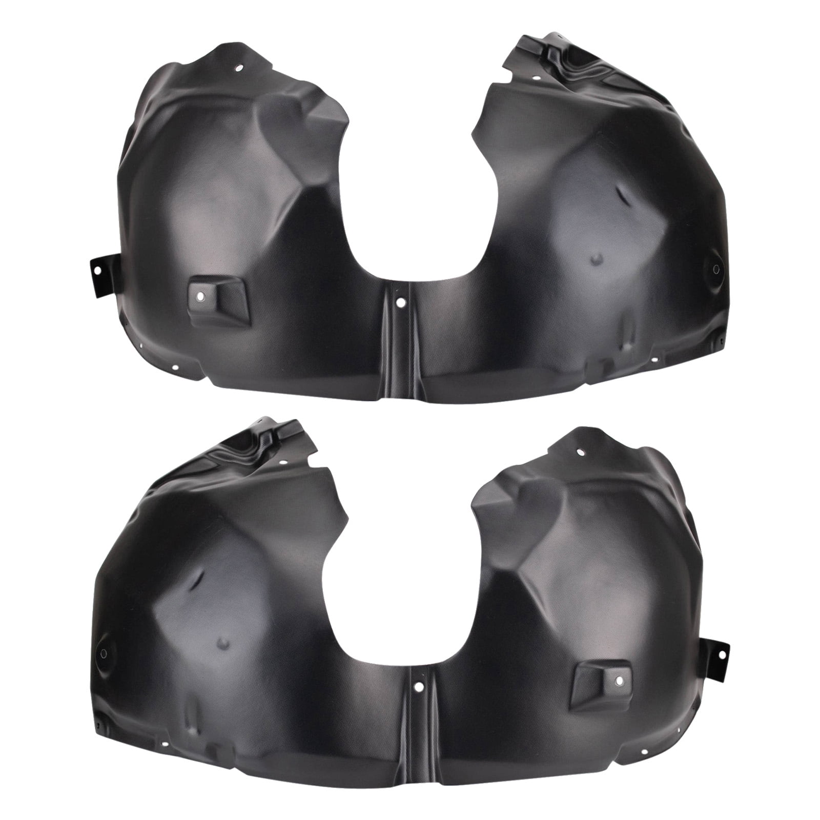 TRQ Front Inner Fender Liner Set For 2005-2008 Chrysler 300 & 2006-2010 Dodge Charger Magnum - 2 Piece Kit