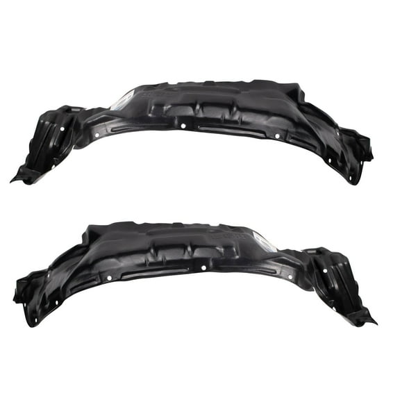 TRQ Front Inner Fender Liner Set Fits Select 1993-1995 Toyota Pickup TO1250102 TO1251105