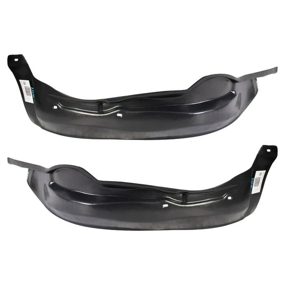 TRQ Front Inner Fender Liner Set Fits Select 2000-2005 Cadillac DeVille GM1248166 GM1249166