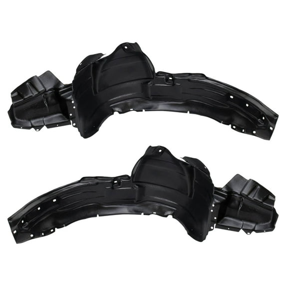 TRQ Front Inner Fender Liner Set Fits Select 2003-2008 Subaru Forester SU1248108 SU1249108