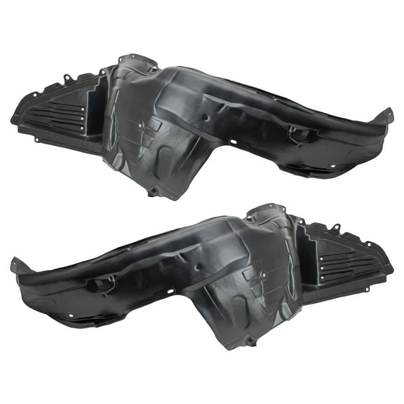 TRQ Front Inner Fender Liner Set Fits Select 2008-2011 Subaru Impreza SU1248117 SU1249117