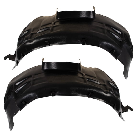 TRQ Front Inner Fender Liner Set Fits Select 2011-2018 Volvo S60 2016-2017 S60 Cross Country 2015-2018 V60 Cross Country VO1248117 VO1249117