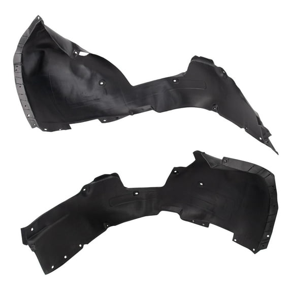 TRQ Front Inner Fender Liner Set Fits Select 2017-2018 Hyundai Elantra HY1248158 HY1248159 HY1249158 HY1249159