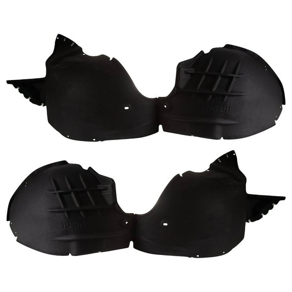 TRQ Front Inner Fender Liner Set Fits Select 2018-2022 Buick Enclave GM1248291 GM1249291