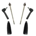 thumbnail image 1 of TRQ Front Inner & Outer Tie Rod Kit Set with Rack Bellows for Chrysler Ram Dodge Fits select: 2011-2019 DODGE GRAND CARAVAN, 2011-2016 CHRYSLER TOWN & COUNTRY, 1 of 4
