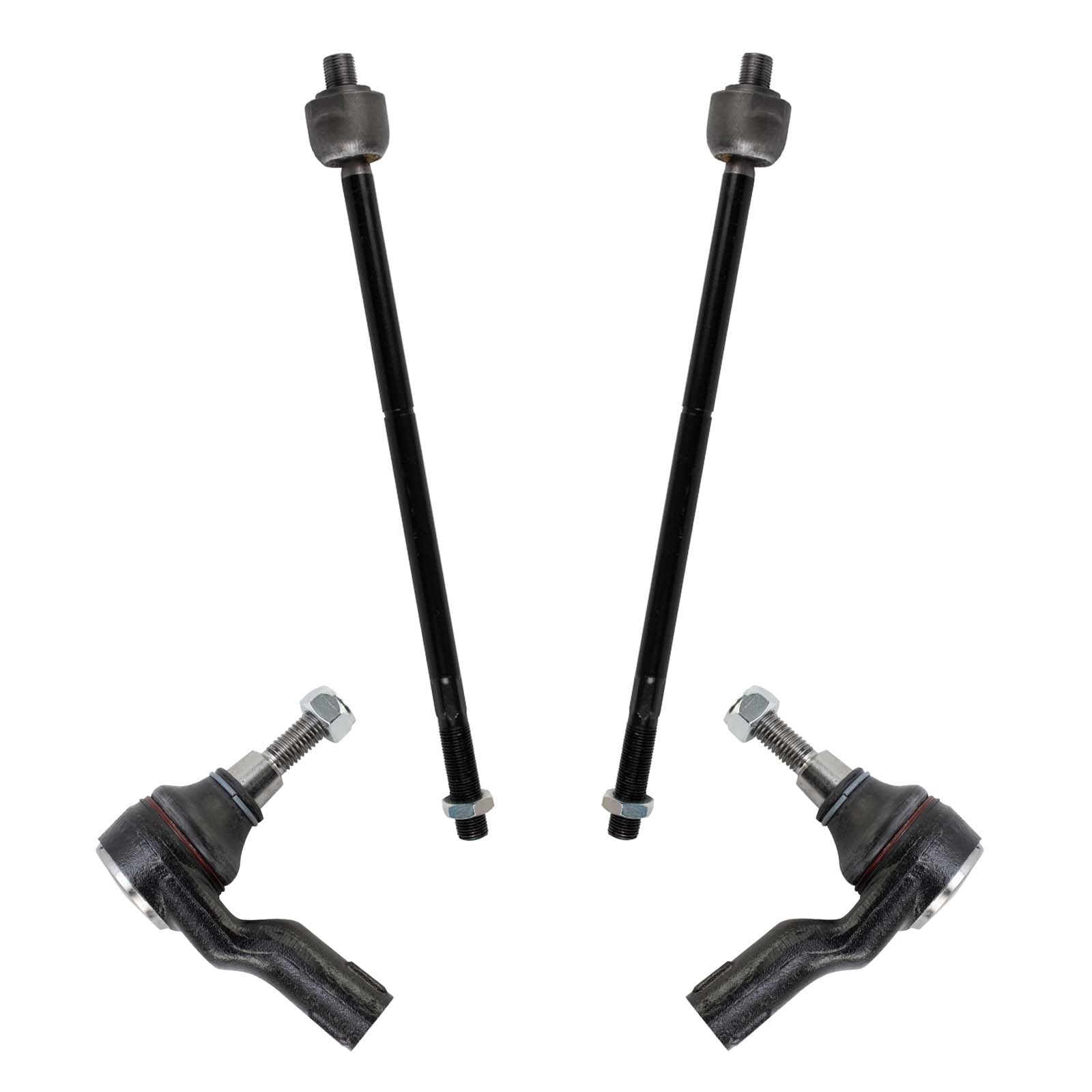 TRQ Front Inner & Outer Tie Rod Kit Set for Land Rover LR3 New PSA32177