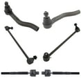 thumbnail image 1 of TRQ Front Inner Outer Tie Rods Sway Links Steering Suspension Kit 6pc for Honda PSA64960, 1 of 10