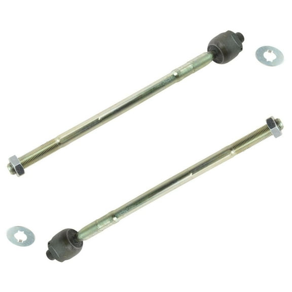 TRQ Front Inner Tie Rod Set Fits Select 2000-2006 Mazda MPV