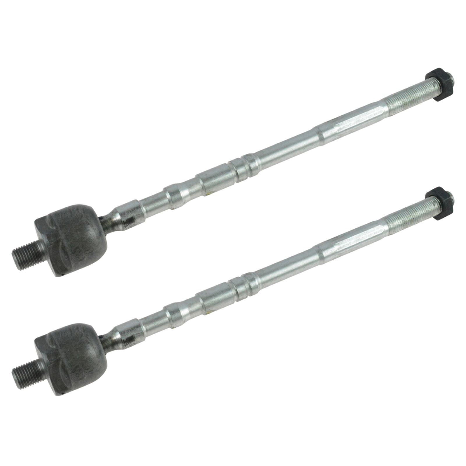 TRQ Front Inner Tie Rod Set Fits Select 2002-2004 Subaru Impreza