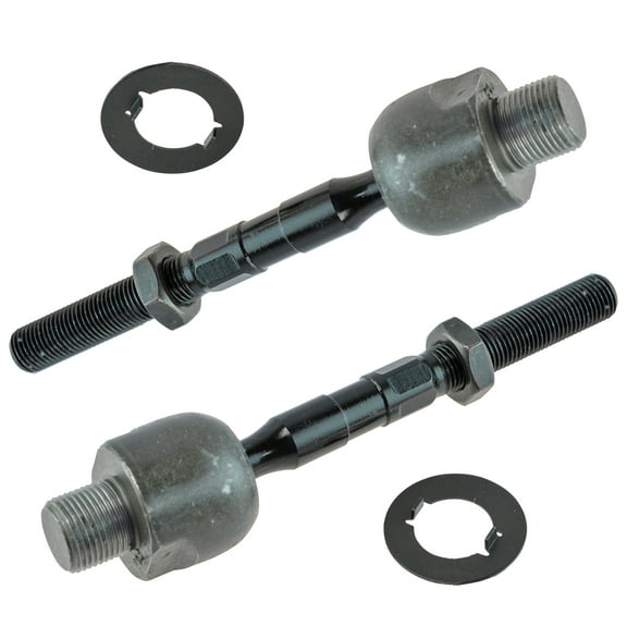 TRQ Front Inner Tie Rod Set Fits Select 2009-2013 Mazda 6