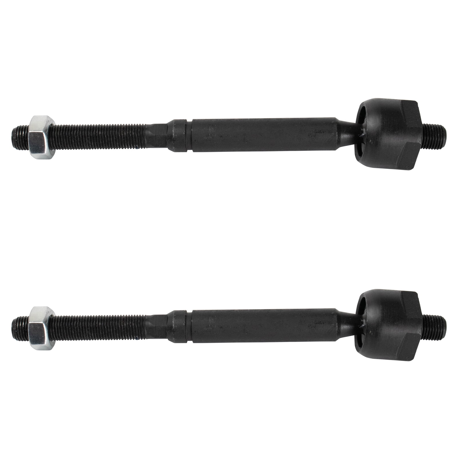 TRQ Front Inner Tie Rod Set Fits Select 2014-2018 Mazda 3 2014-2017 6