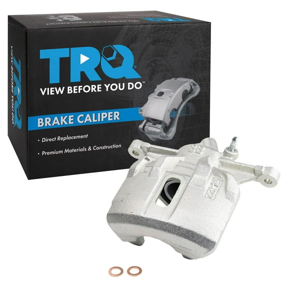 TRQ Front Left Brake Caliper Drivers Side Compatible with 1993-1997 Geo Prizm Toyota Corolla