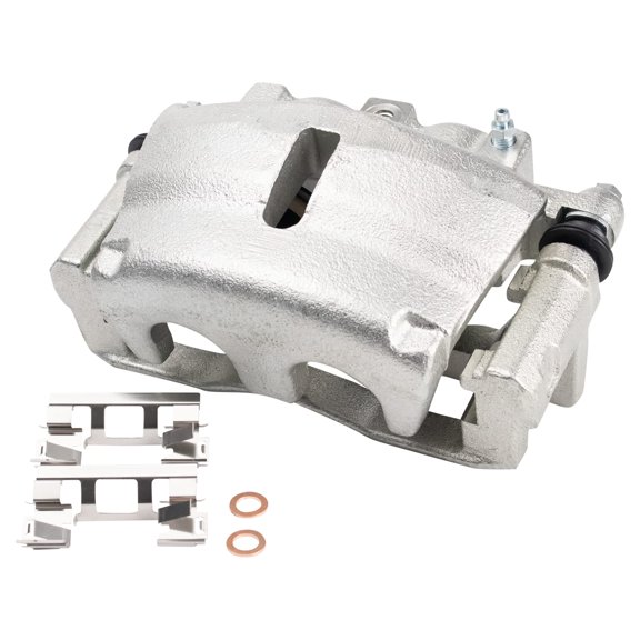 TRQ Front Left Brake Caliper Fits Trailblazer Traverse Acadia Envoy Enclave CLA46689 Fits select: 2009-2017 CHEVROLET TRAVERSE, 2007-2016 GMC ACADIA