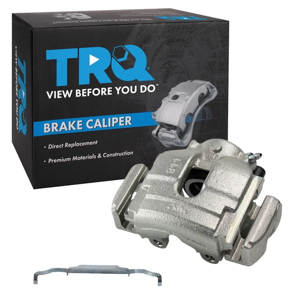 TRQ Front Left Brake Caliper w/Bracket Drivers Side Compatible with 2001-2006 BMW 330Ci 2001-2005 330i 330xi 2007-2008 Z4