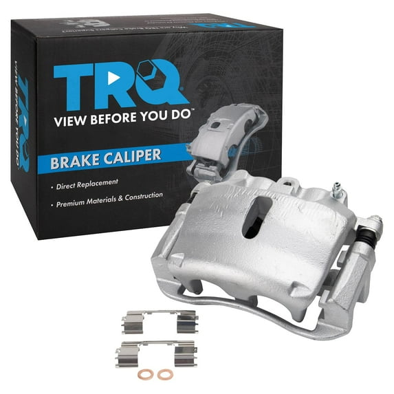 TRQ Front Left Brake Caliper w/Bracket Drivers Side Compatible with 2004 Ford F-150