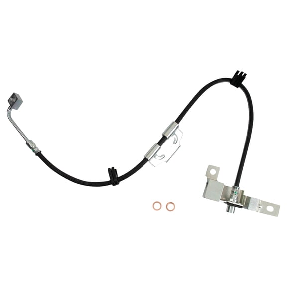 TRQ Front Left Brake Hose Fits 2003-2013 Dodge Ram 2500 Ram 3500 BLA62349
