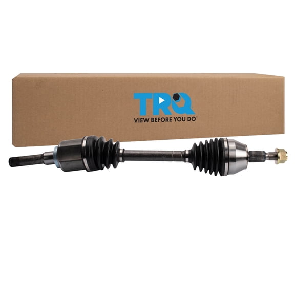 TRQ Front Driver Side CV Axle Assembly Fits 2014-2016 Ford Transit Connect 2.5L 2017-2018 Transit Connect 2019-2020 2.5L