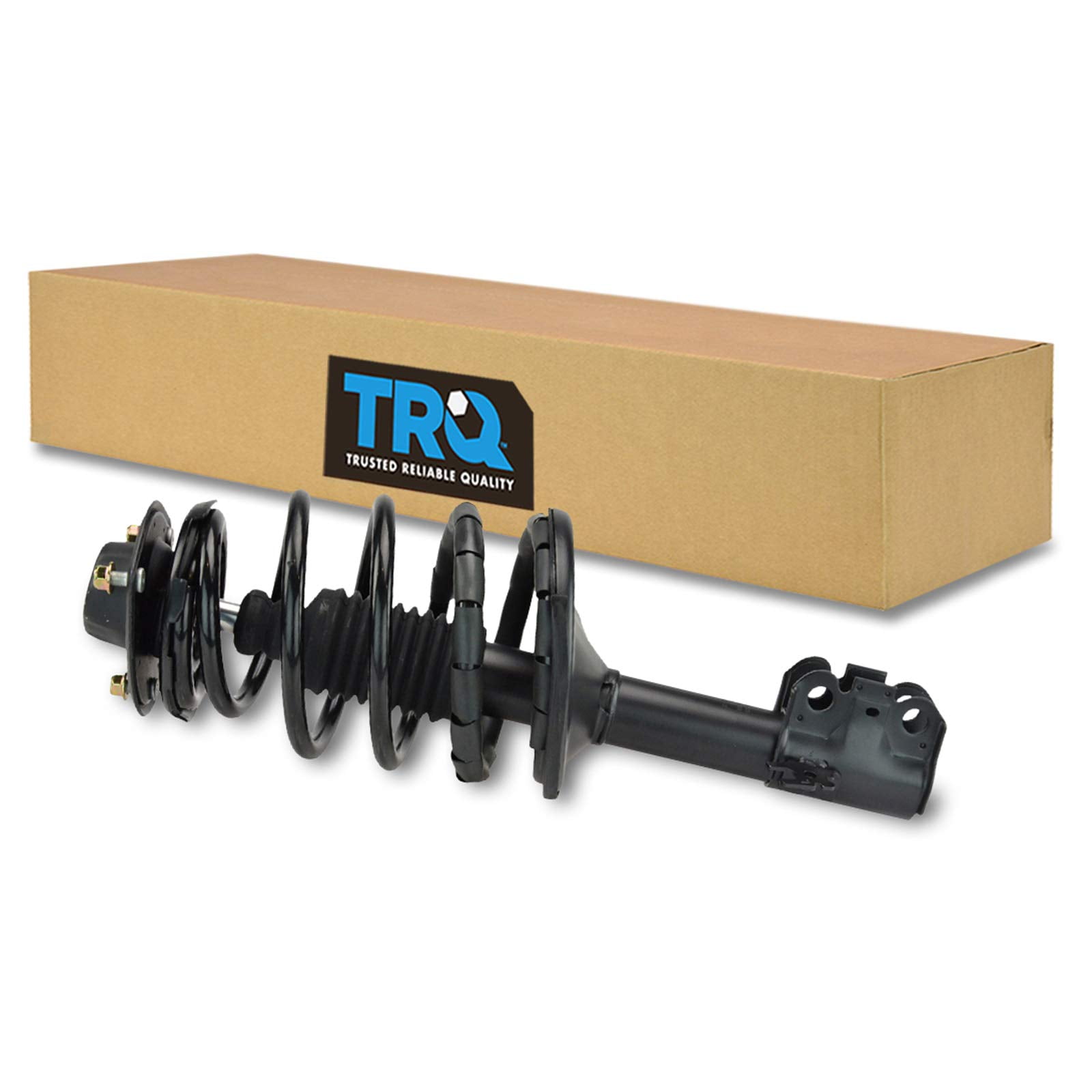 TRQ Front Left Complete Strut & Coil Spring Assembly – Compatible With 1995-1996 Toyota Camry 2.2L