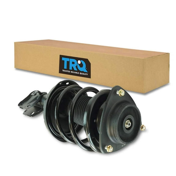 TRQ Front Left Complete Strut & Coil Spring Assembly Drivers Side Fits Select 2009-2013 Subaru Forester