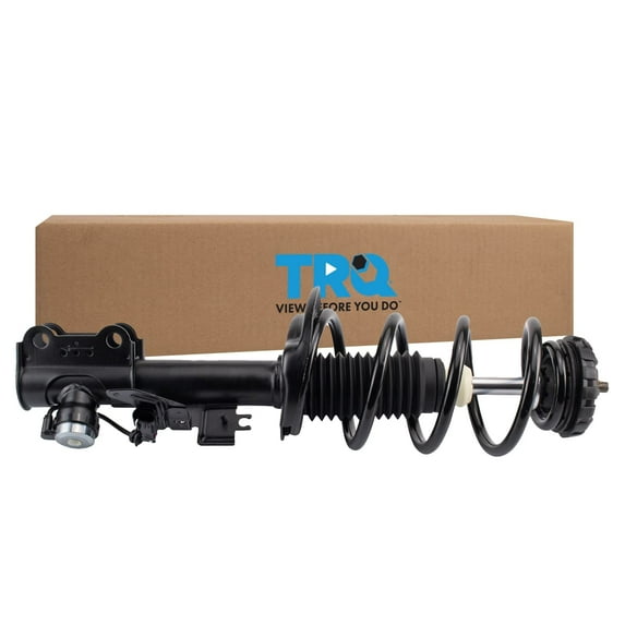 TRQ Front Left Complete Strut & Coil Spring Assembly Drivers Side Fits Select 2010-2016 Cadillac SRX 2011 Saab 9-4X