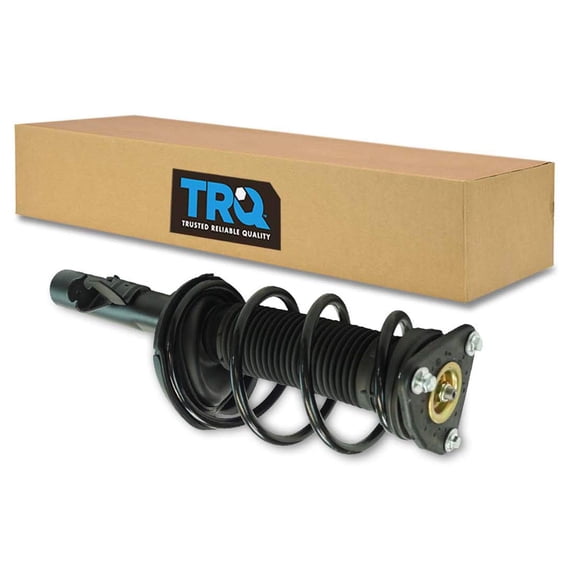 TRQ Front Left Complete Strut & Coil Spring Assembly Drivers Side Fits Select 2012-2013 Ford Focus